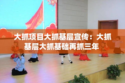 大抓项目大抓基层宣传：大抓基层大抓基础再抓三年 
