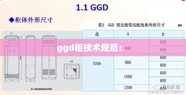 ggd柜技术规范： 