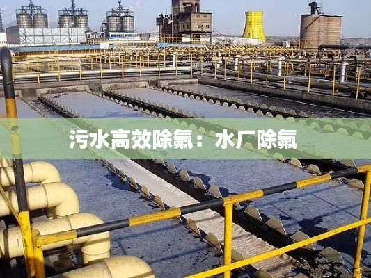 污水高效除氟：水厂除氟 