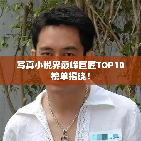 写真小说界巅峰巨匠TOP10榜单揭晓！