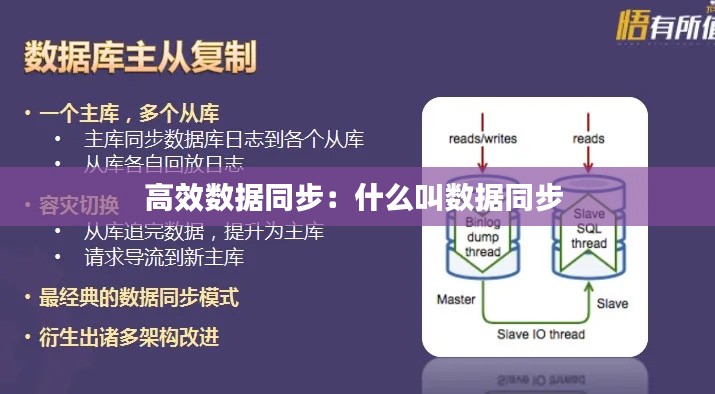 高效数据同步：什么叫数据同步 