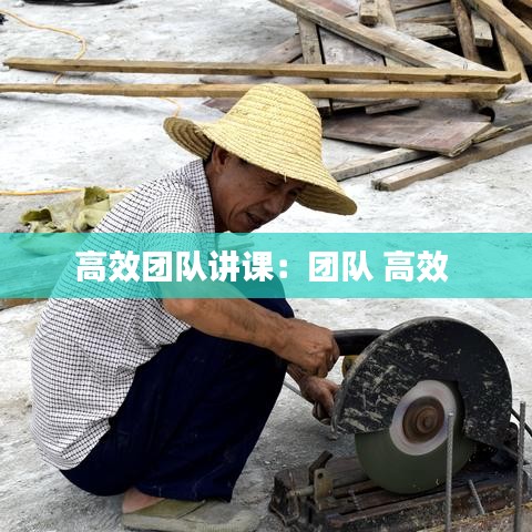 高效团队讲课：团队 高效 