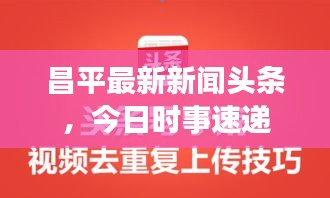 昌平最新新闻头条，今日时事速递