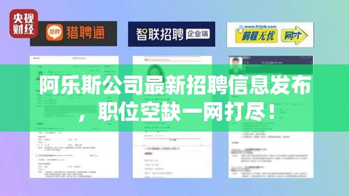 阿乐斯公司最新招聘信息发布，职位空缺一网打尽！