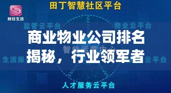 商业物业公司排名揭秘，行业领军者的成功奥秘探索！