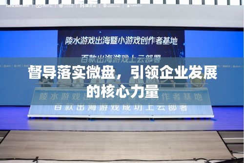 督导落实微盘，引领企业发展的核心力量