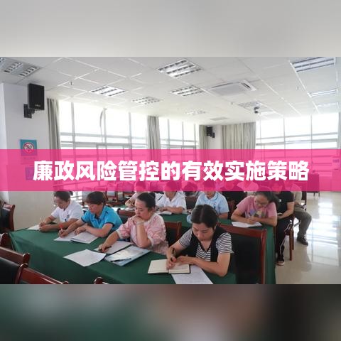 廉政风险管控的有效实施策略