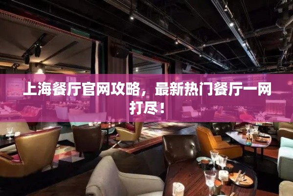 上海餐厅官网攻略，最新热门餐厅一网打尽！