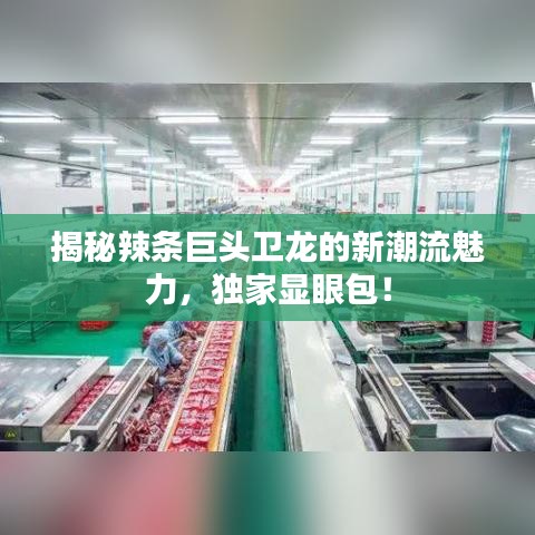 揭秘辣条巨头卫龙的新潮流魅力，独家显眼包！