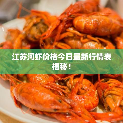 江苏河虾价格今日最新行情表揭秘！