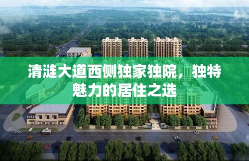 清涟大道西侧独家独院，独特魅力的居住之选