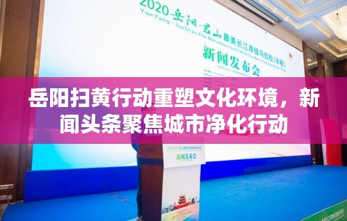 岳阳扫黄行动重塑文化环境，新闻头条聚焦城市净化行动