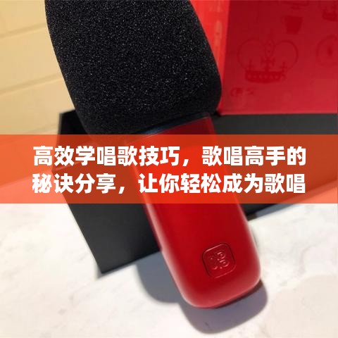高效学唱歌技巧，歌唱高手的秘诀分享，让你轻松成为歌唱达人！