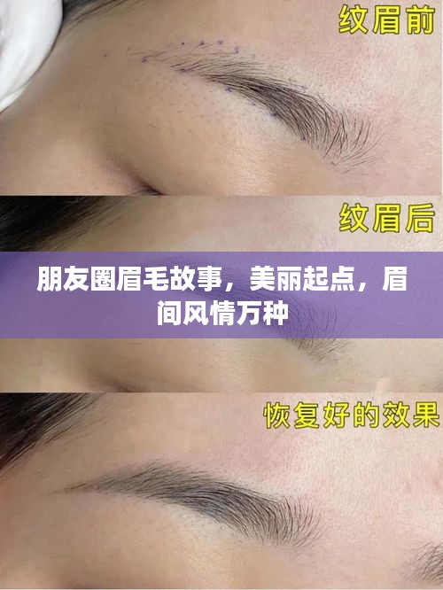 朋友圈眉毛故事，美丽起点，眉间风情万种