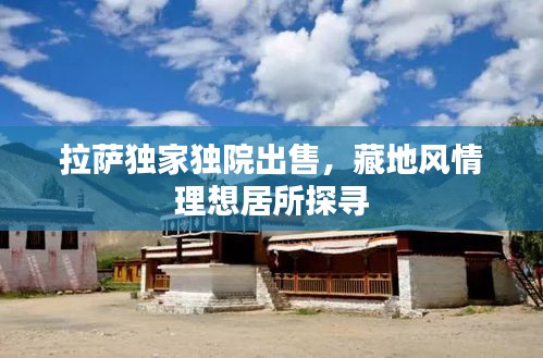拉萨独家独院出售，藏地风情理想居所探寻