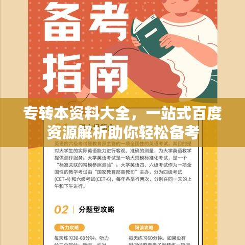 专转本资料大全，一站式百度资源解析助你轻松备考