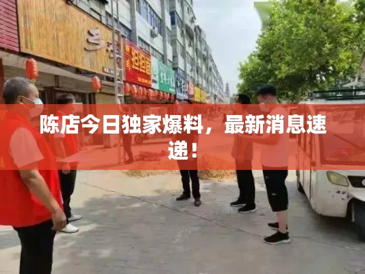 陈店今日独家爆料，最新消息速递！