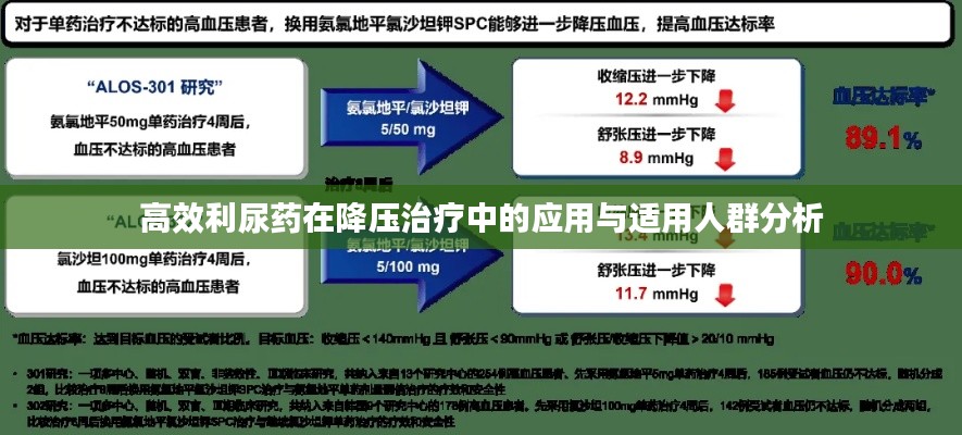 高效利尿药在降压治疗中的应用与适用人群分析
