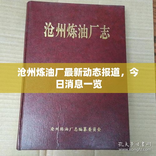 沧州炼油厂最新动态报道，今日消息一览