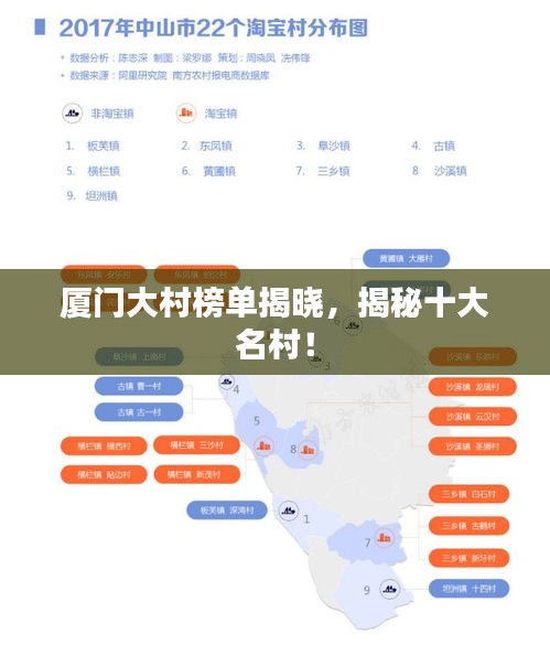 厦门大村榜单揭晓，揭秘十大名村！