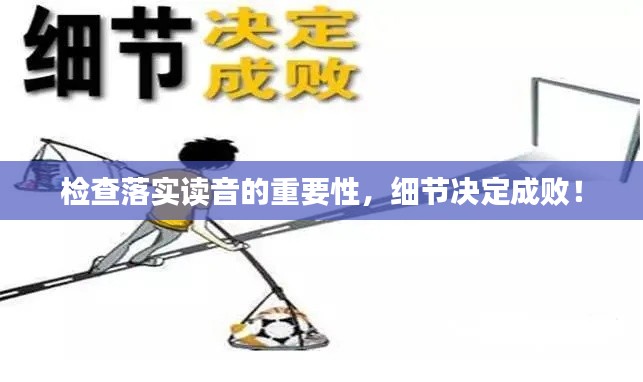 检查落实读音的重要性，细节决定成败！
