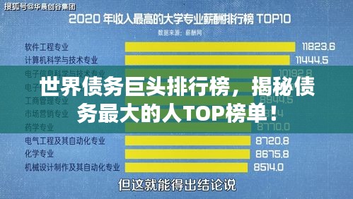 世界债务巨头排行榜，揭秘债务最大的人TOP榜单！