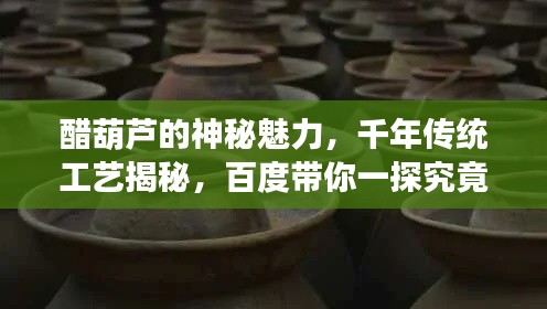 醋葫芦的神秘魅力，千年传统工艺揭秘，百度带你一探究竟