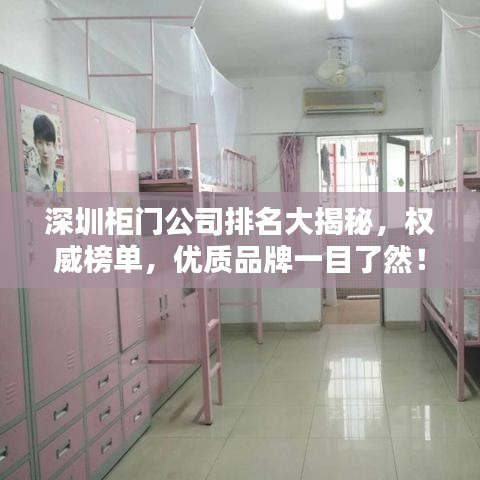 深圳柜门公司排名大揭秘，权威榜单，优质品牌一目了然！