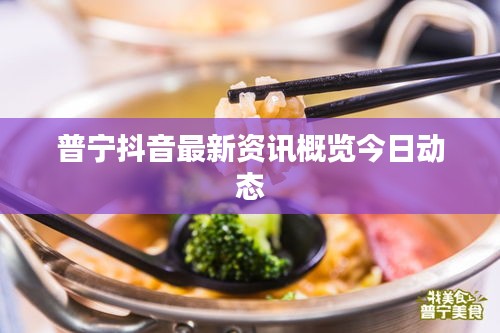 普宁抖音最新资讯概览今日动态