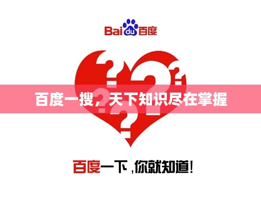 百度一搜，天下知识尽在掌握