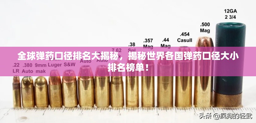 全球弹药口径排名大揭秘，揭秘世界各国弹药口径大小排名榜单！
